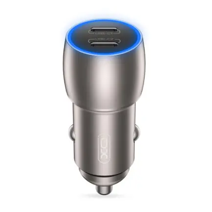 Автомобильное зарядное устройство XO CC51 (2USB-C, 3А)