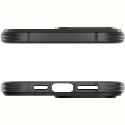 Чeхол-накладка Spigen Rugged Armor MagFit для Apple iPhone 15 Pro Matte Black (ACS06703)