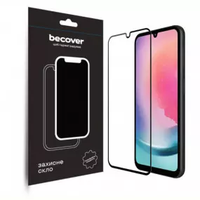 Захисне скло BeCover для Samsung Galaxy A24 4G SM-A245 Black (709083)