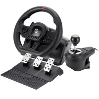 Руль GamePro RW038PM с педалями и коробкой передач