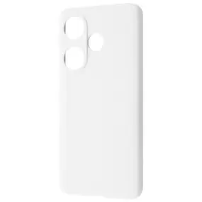 Чeхол-накладка Wave Full Silicone Cover для Xiaomi Poco F6/Redmi Turbo 3 White