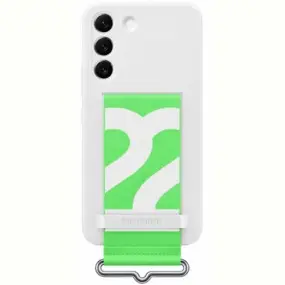 Чeхол-накладка Samsung Clear Strap Cover для Samsung Galaxy S22+ SM-S906 White (EF-GS906TWEGRU)