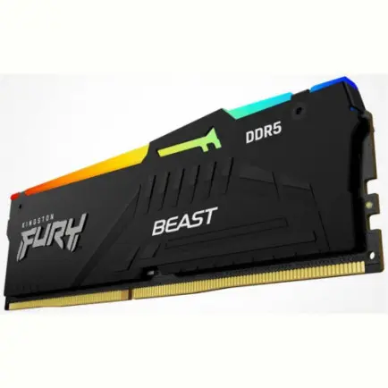 Модуль памяти DDR5 16GB/5200 Kingston Fury Beast RGB Black (KF552C36BBEA-16)