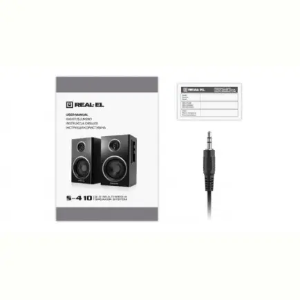 Акустическая система REAL-EL S-410 Black
