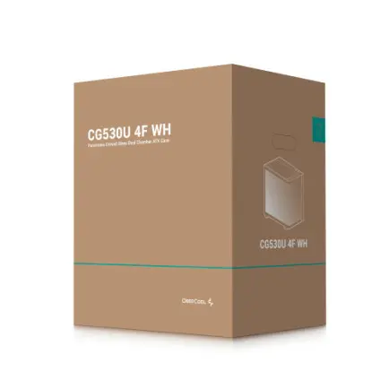 Корпус DeepCool CG530U 4F White (R-CG530U-WHAGA4-G)