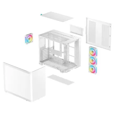 Корпус DeepCool CG530U 4F White (R-CG530U-WHAGA4-G)