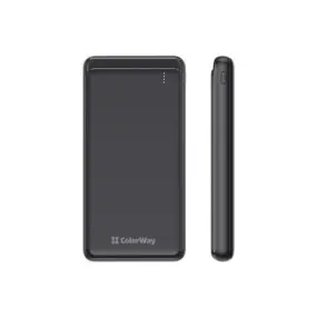 Универсальная мобильная батарея ColorWay Slim PD 10000mAh Black (CW-PB100LPG3BK-PD)