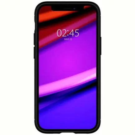 Чехол-накладка Spigen Rugged Armor для Apple iPhone 12 Mini Matte Black (ACS01743)