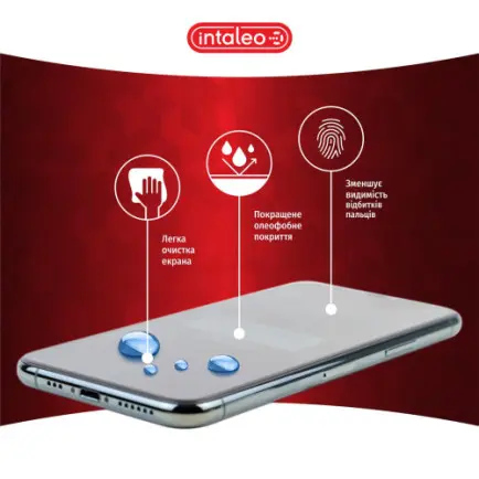 Защитное стекло Intaleo Full Glue ESD для Apple iPhone XR/11 Black (1283126546068)