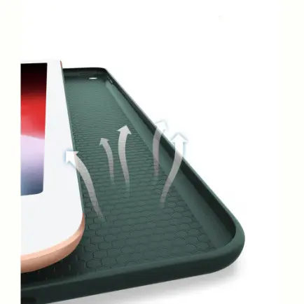 Чeхол-книжка BeCover Tri Fold Soft TPU Silicone для Apple iPad Pro 13" M4 2024 Dark Green (711752)
