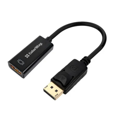 Адаптер Colorway DisplayPort - HDMI (M/F)