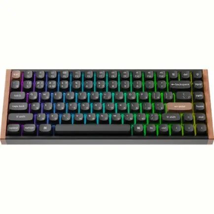 Клавіатура бездротова Keychron K2 HE Magnetic Switch Black RGB (K2H-F1-UA)