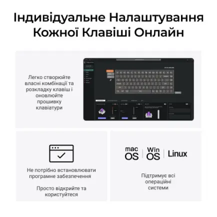 Клавіатура бездротова Keychron K2 HE Magnetic Switch Black RGB (K2H-F1-UA)