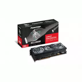 Відеокарта AMD Radeon RX 7900 XTX 24GB GDDR6 Hellhound PowerColor (RX 7900 XTX 24G-L/OC)