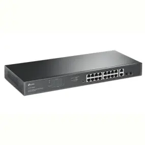 Коммутатор TP-Link TL-SG1218MPE (16хGE PoE+, 2xSFP, Веб интерфейс, Max PoE+ 250 W)
