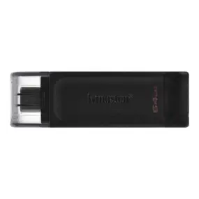 Флеш-накопитель USB3.2 64GB Type-C Kingston DataTraveler 70 Black (DT70/64GB)