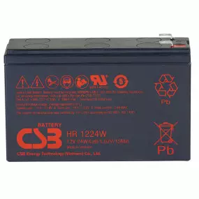 Аккумуляторная батарея CSB 12V 6.5AH (HR1224W)