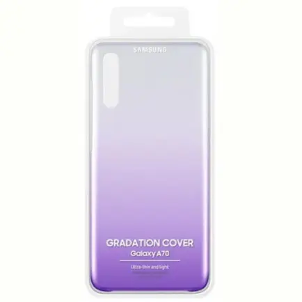 Чохол-накладка Samsung Gradation Cover для Samsung Galaxy A70 SM-A705 Violet (EF-AA705CVEGRU)