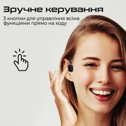 Bluetooth-гарнитура Promate Ripple Black