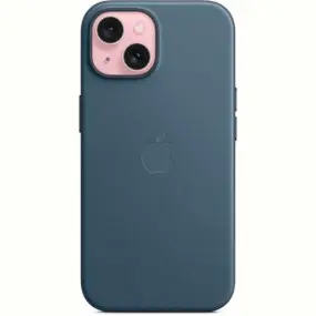 Чохол-накладка Apple FineWoven Case with MagSafe для Apple iPhone 15 Pacific Blue (MT3G3)