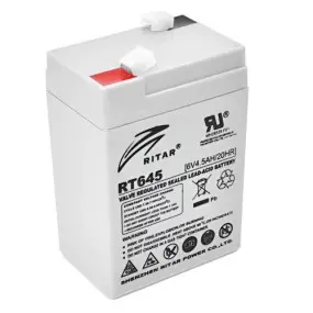 Акумуляторна батарея Ritar 6V 4.5AH (RT645)