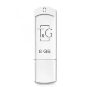 Флеш-накопичувач USB 8GB T&G 011 Classic Series White (TG011-8GBWH)