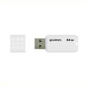 Флеш-накопичувач USB2.0 64GB Goodram UME2 White (UME2-0640W0R11)