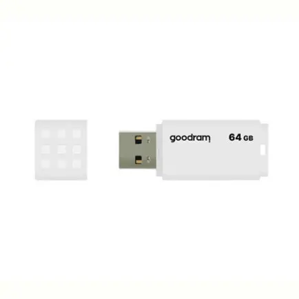 Флеш-накопичувач USB2.0 64GB Goodram UME2 White (UME2-0640W0R11)