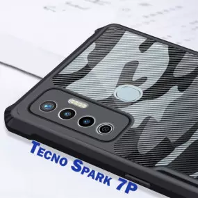 Чeхол-накладка BeCover RZANTS для Tecno Spark 7P Black (707225)