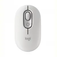 Мышь беспроводная Logitech Pop Mouse with Emoji Off-White (910-007411)