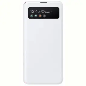 Чeхол-книжка Samsung S View Wallet Cover для Samsung Galaxy A41 SM-A415 White (EF-EA415PWEGRU)