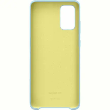 Чехол-накладка Samsung Silicone Cover для Samsung Galaxy S20+ SM-G985 Sky Blue (EF-PG985TLEGRU)