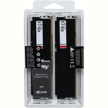 Модуль пам`яті DDR5 2x32GB/6000 Kingston Fury Beast Black (KF560C36BBEK2-64)
