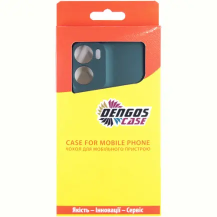 Чeхол-накладка Dengos для Motorola G05 Green Full Glue (DG-KM-148)
