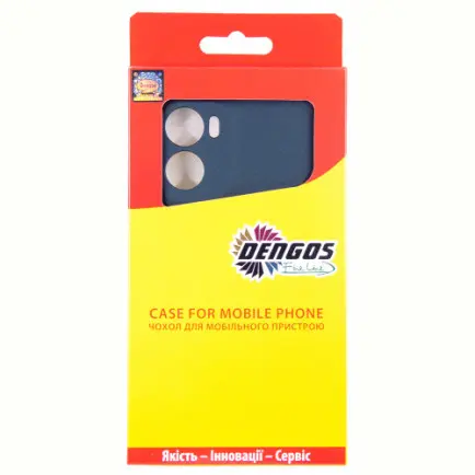 Чeхол-накладка Dengos Carbon для Motorola Moto G05 Blue (DG-TPU-CRBN-247)