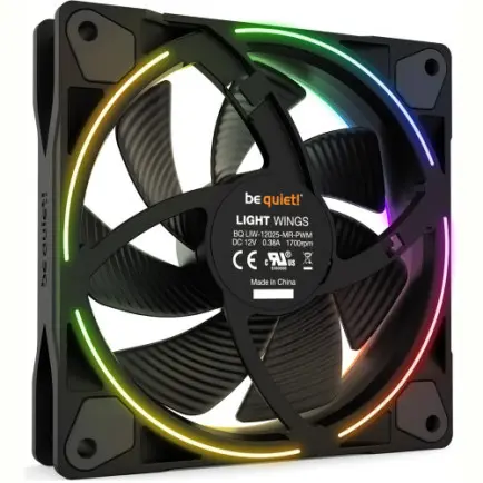 Вентилятор be quiet! Light Wings 120mm PWM 3-Pack Black (BL076)