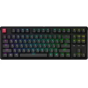 Клавиатура беспроводная Keychron C3 Max Super Red Switch Black RGB (C3M-H1-UA)