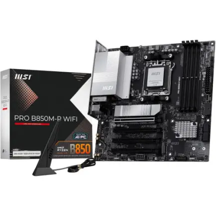 Материнская плата MSI Pro B850M-P WiFi Socket AM5