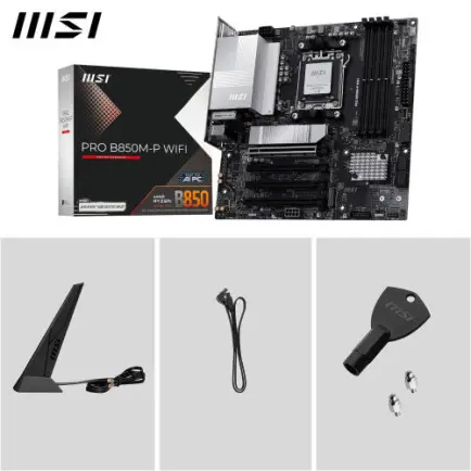 Материнская плата MSI Pro B850M-P WiFi Socket AM5