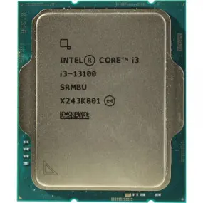 Процесор Intel Core i3 13100 3.4GHz (12MB, Raptor Lake, 60W, S1700)