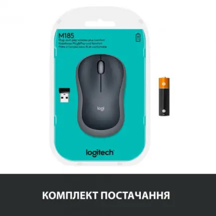Мышь беспроводная Logitech M185 (910-002238)