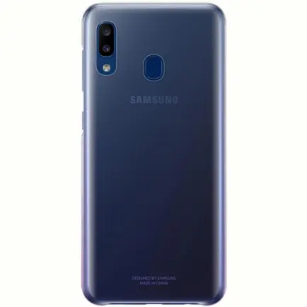 Чехол-накладка Samsung Gradation Cover для Samsung Galaxy A20 SM-A205 / A30 SM-A305 Violet (EF-AA205CVEGRU / EF-AA305CVEGRU)