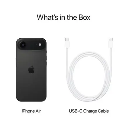 Смартфон Apple iPhone Air 256GB Space Black (MG2L4AF/A)