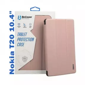 Чохол-книжка BeCover Smart для Nokia T20 10.4" Rose Gold (708052)
