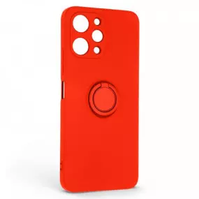 Чехол-накладка Armorstandart Icon Ring для Xiaomi Redmi 12 4G Red (ARM68816)