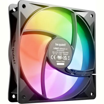 Вентилятор be quiet! Light Wings LX 120mm PWM Reverse Black (BL132)