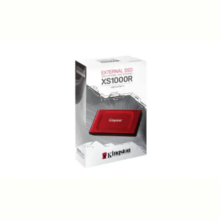 Накопитель внешний SSD Portable 1ТB Kingston SXS1000 Red (SXS1000R/1000G)
