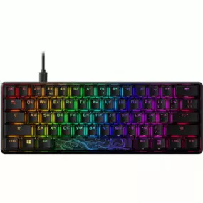 Клавіатура HyperX Alloy Origins 60 Red RGB Black (4P5N0AA)