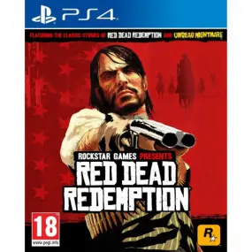 Гра Red Dead Redemption Remastered для Sony PlayStation 4, Russian subtitles, Blu-ray (5026555435680)