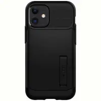 Чохол-накладка Spigen Slim Armor для Apple iPhone 12 Mini Black (ACS01545)